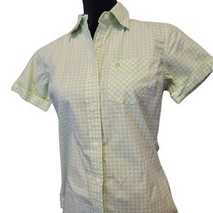 Carhartt for Women Green Gingham Check Shirt Med